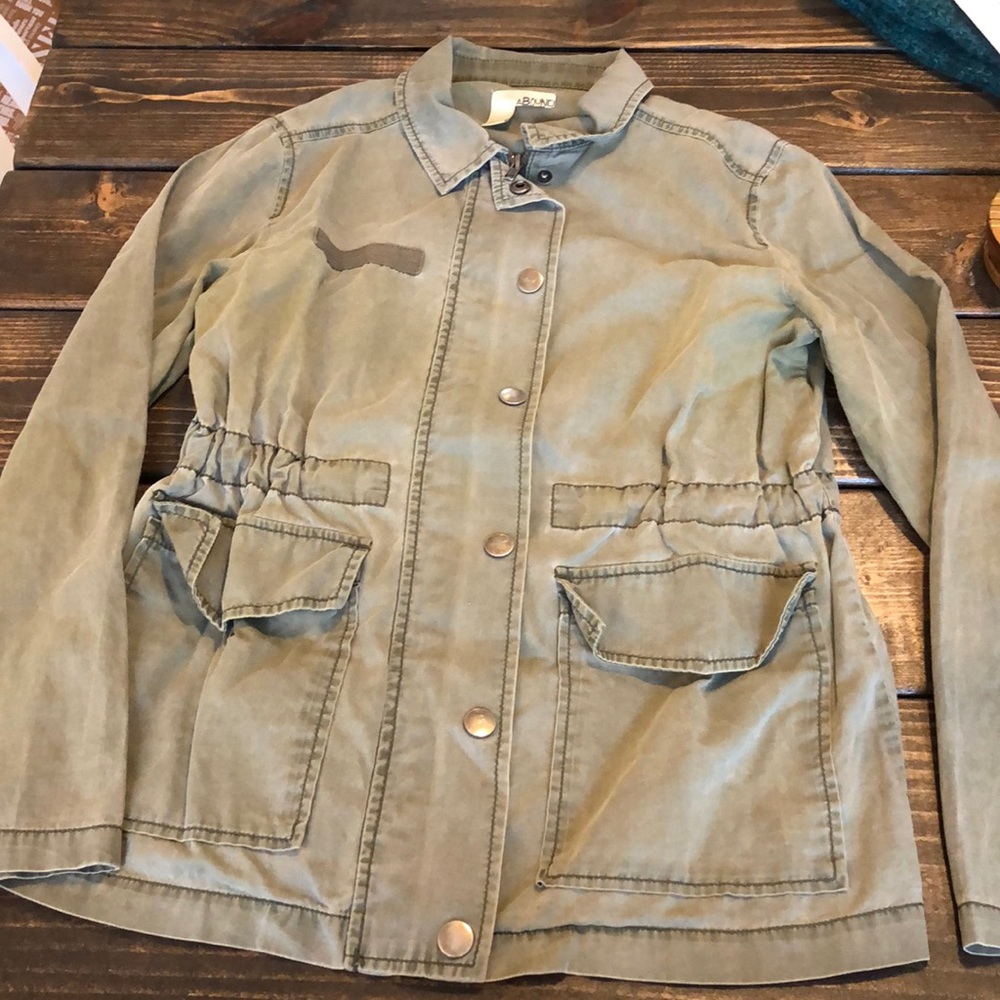 Abound army green light coat